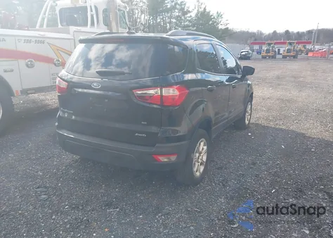 2020 Ford Ecosport Se z USA, uszkodzony, nr VIN MAJ6S3GL1LC349666